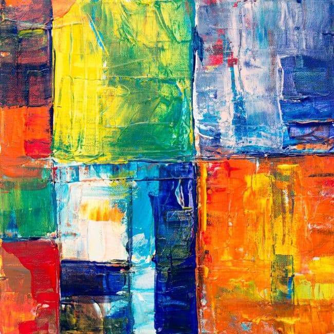 Abstract Bloom Canvas preview 3